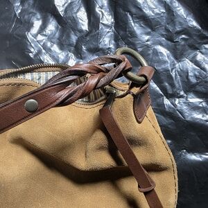 GAP Tan and Brown Shoulder Bag